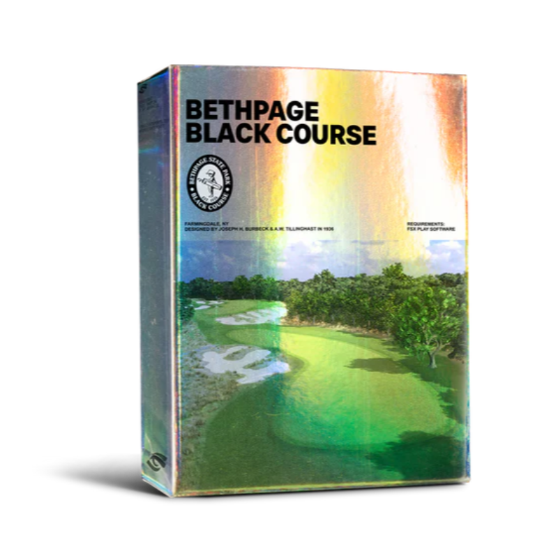 Foresight Sports Bethpage Black Course.