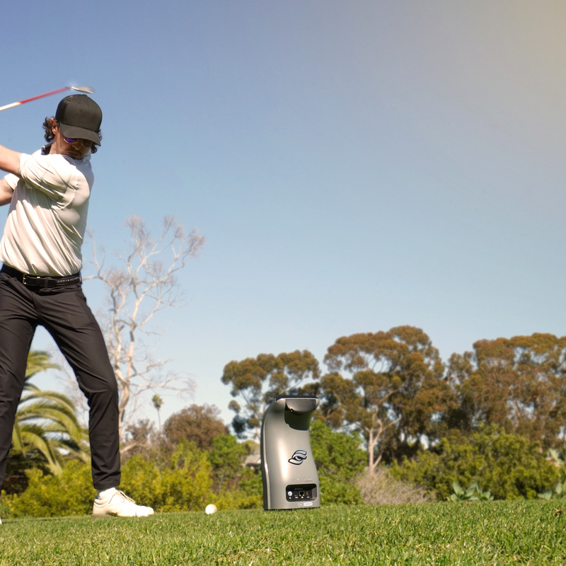 Foresight Sports GC3 Buddy Bundle lifestyle indoor setup.