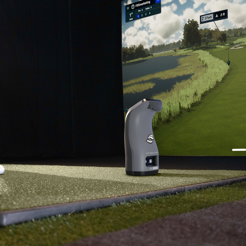 Foresight Sports GC3 Buddy Bundle simulation mode display.