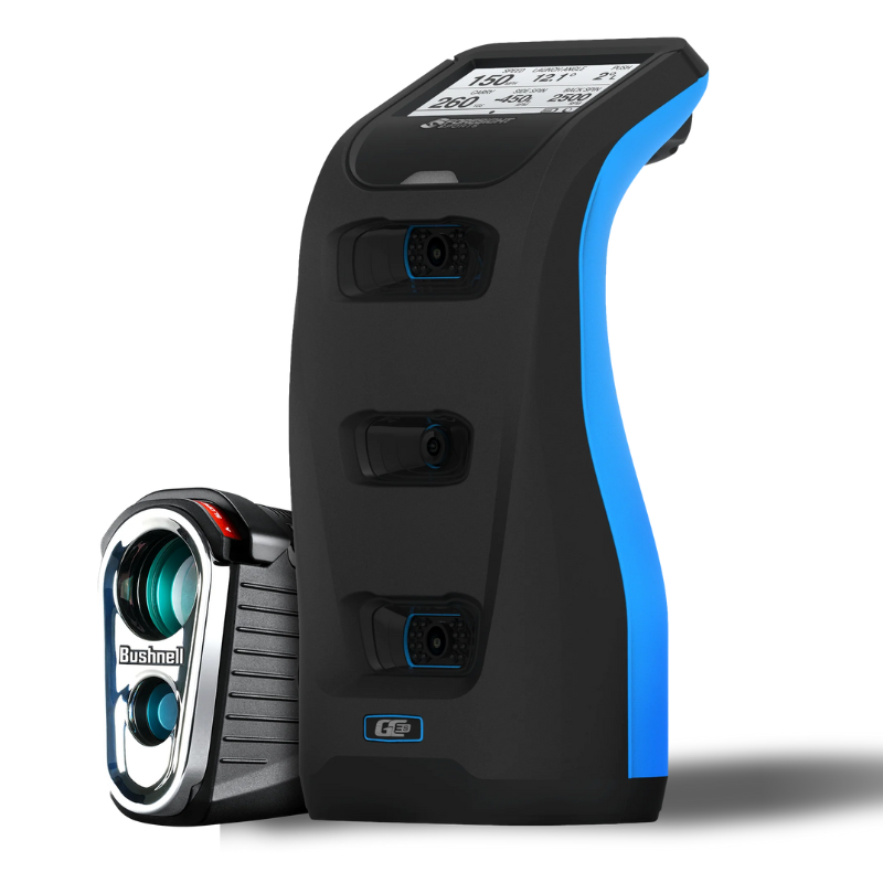 Foresight Sports GC3S Launch Monitor angled view.