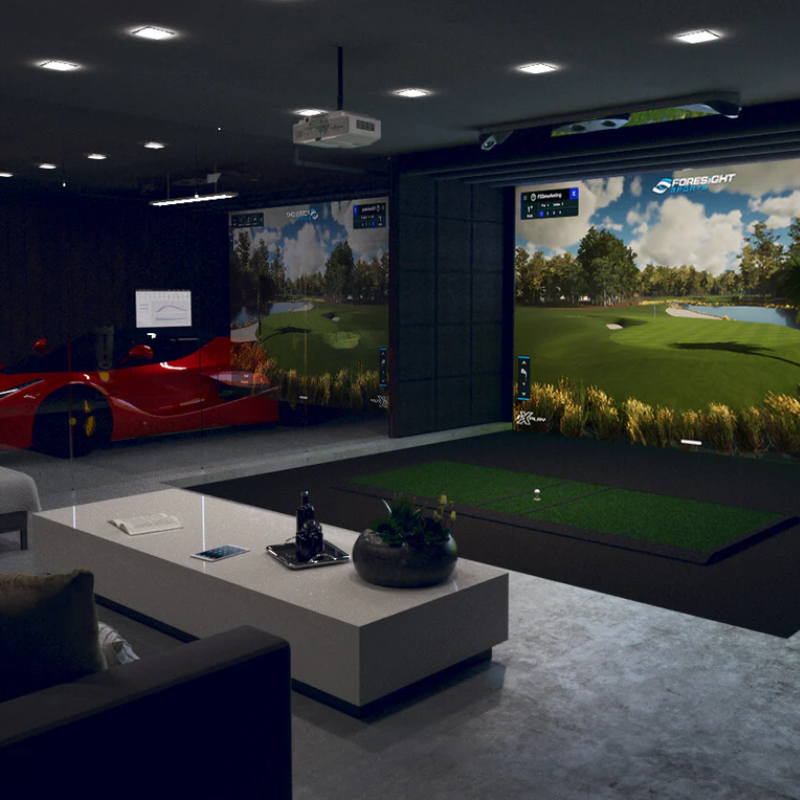 Foresight Sports GCHawk Launch Monitor Golf Simulator studio.