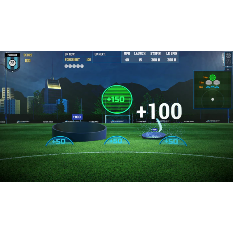 Foresight Sports GCHawk Launch Monitor Skill Drill user interface.