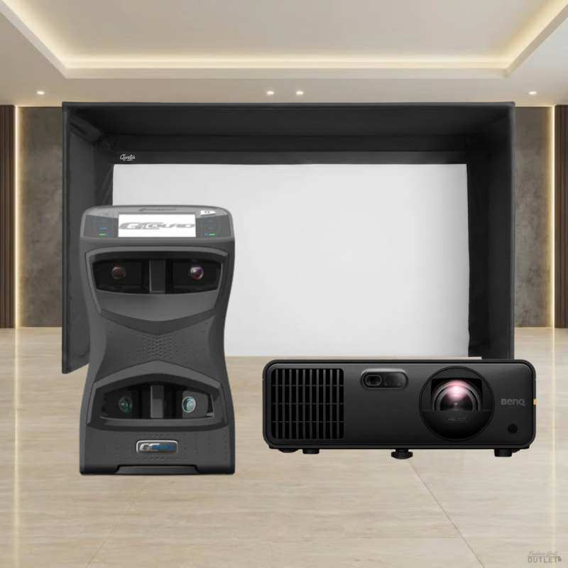 Foresight Sports GCQuad Launch Monitor Carl's Place Pro Golf Simulator Package.