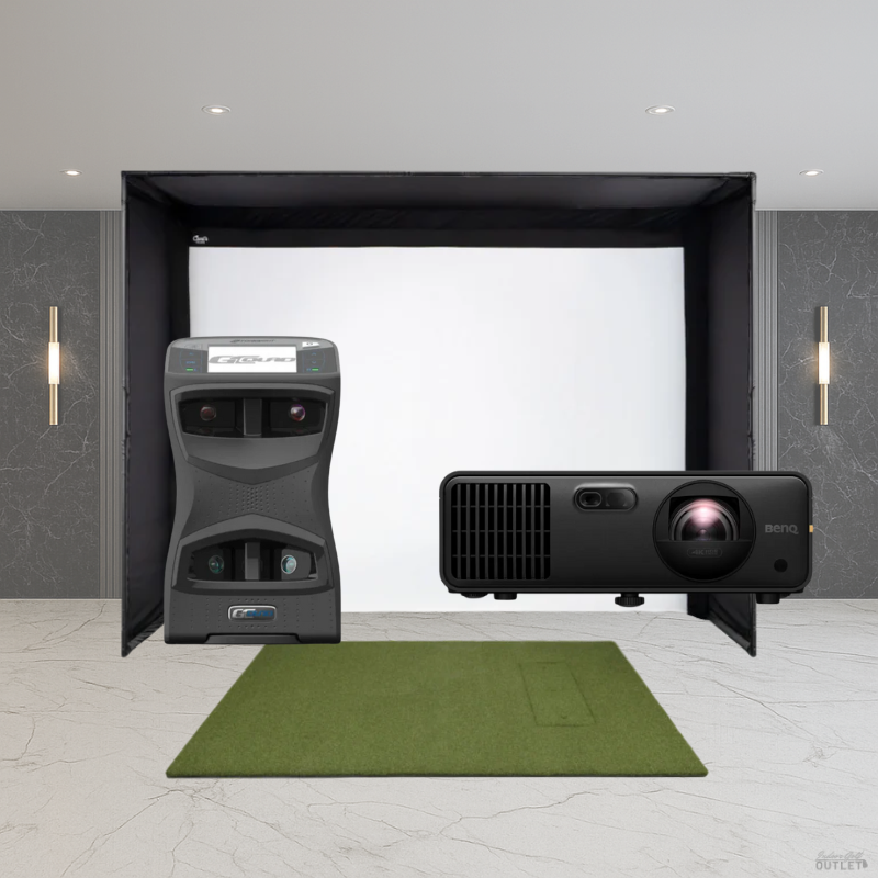 Foresight Sports GCQuad DIY Golf Simulator Package.