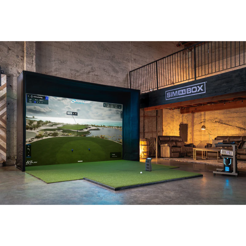 Foresight Sports SIM IN A BOX Birdie Plus Package.