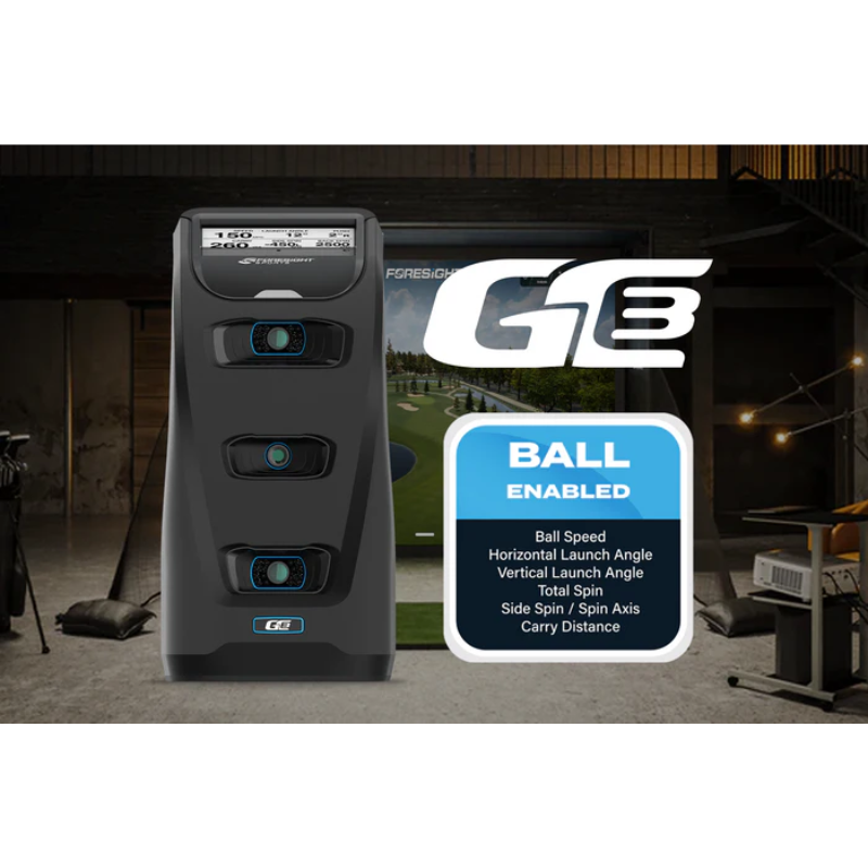 Foresight Sports SIM IN A BOX Play with GC3 Ball Enabled Launch Monitor.