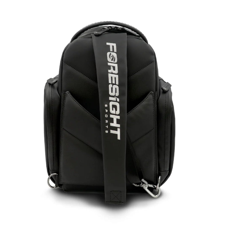 Foresight Sports VESSEL® Premium Sling Bag back view.