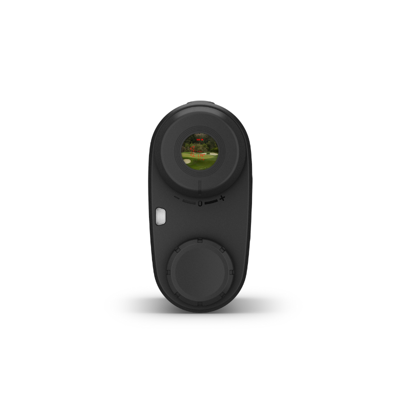 Garmin Approach Z30 Golf Laser Range Finder target view.