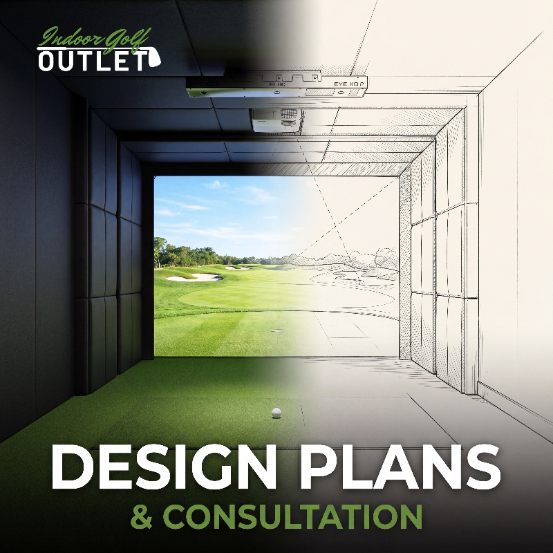 Golf Simulator Design Plans and Consultation.
