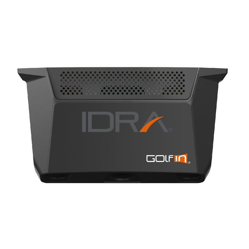 GolfIn IDRA II Launch Monitor front view.