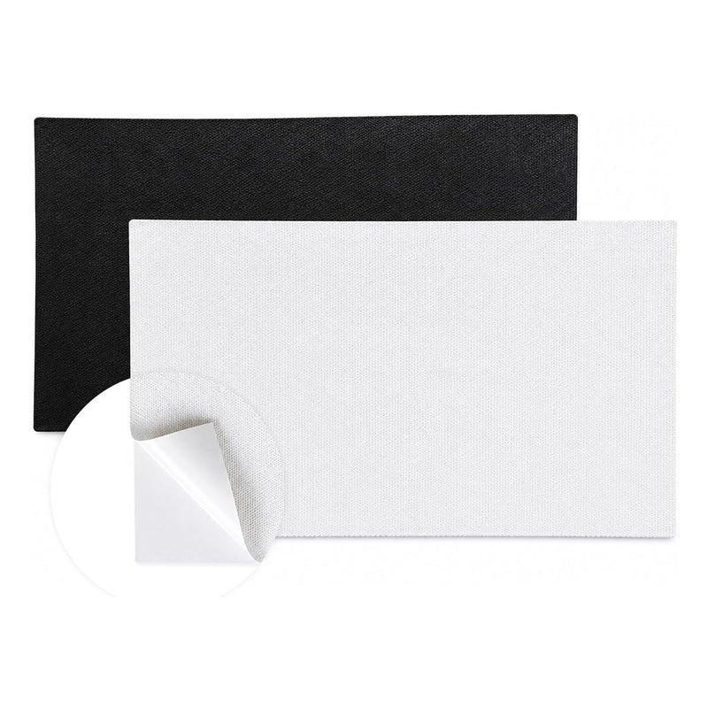 Impact Sports Impact Screen Patch Kit one black and one white adhesive patch.