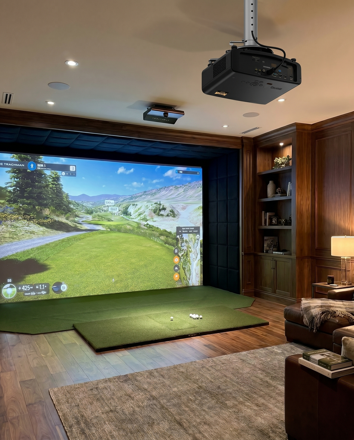 Tailored golf simulator solutions