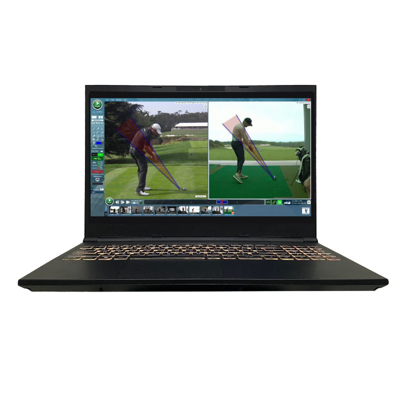 JC Video Digital Mirror Ultimate Software laptop.