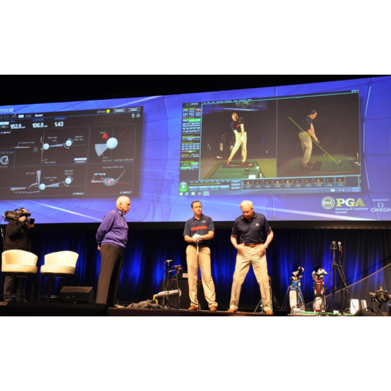 JC Video Digital Mirror Ultimate Software on stage presentation.