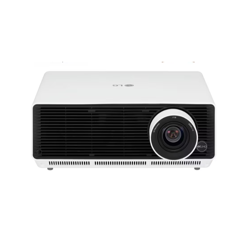 LG ProBeam BU53RG 5000 Lumen Laser 4K UHD Projector front angle.