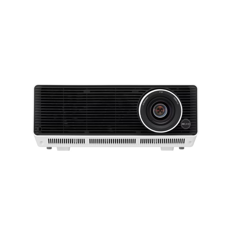 LG ProBeam BU53RG 5000 Lumen Laser 4K UHD Projector front profile.