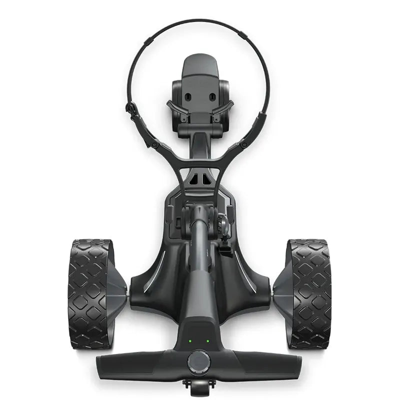 Motocaddy NEW ME REMOTE Electric Caddy top down view.