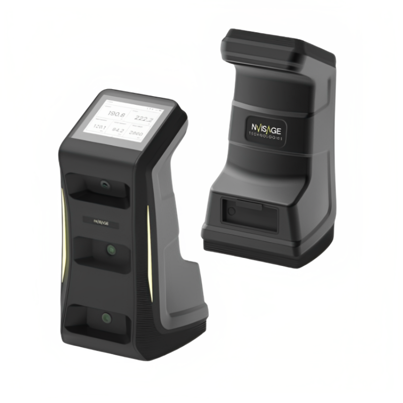 NVISAGE NEO-E Launch Monitor front back view.