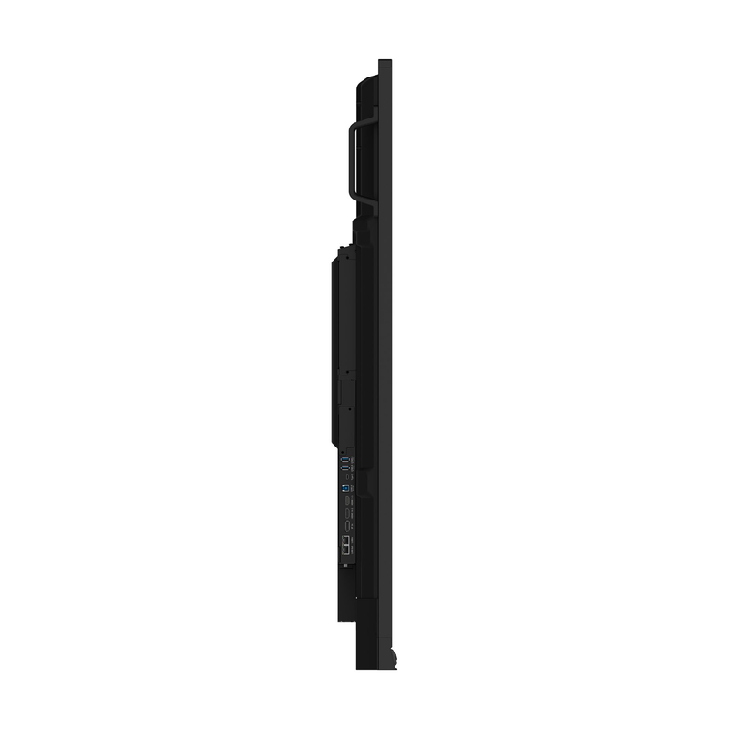 Optoma Creative Touch 3753RK 75" 4K UHD Interactive Touchscreen Display side view.