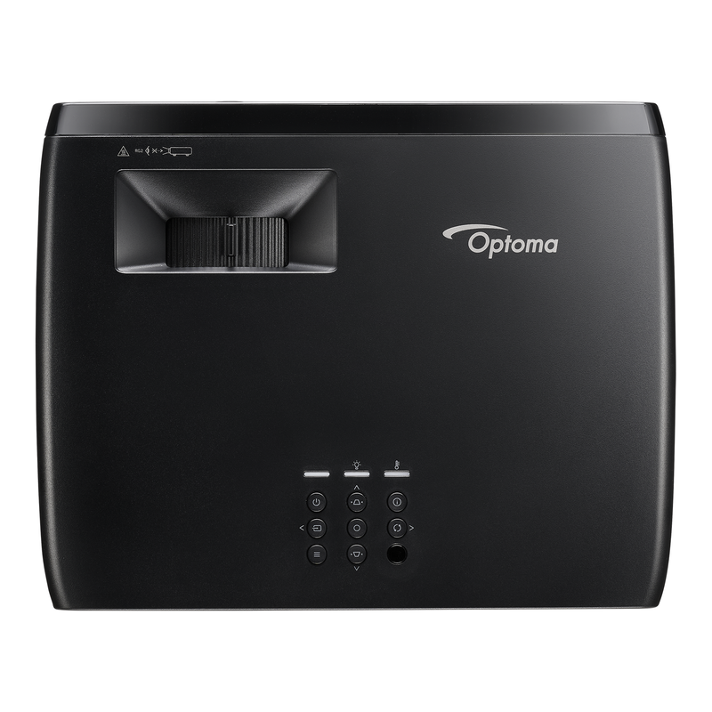 Optoma GT3900UHD 4000-Lumens 4K UHD Short Throw Golf Simulator Projector top view.
