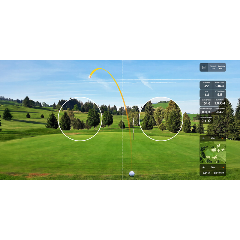 Optoma ZK431ST-B 4100-Lumens 4K UHD Short Throw Golf Simulator Projector 4K clarity with shot data.