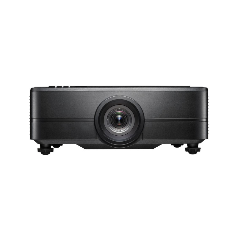 Optoma ZU725TST 7200-Lumens WUXGA Short Throw Golf Simulator Projector front view.