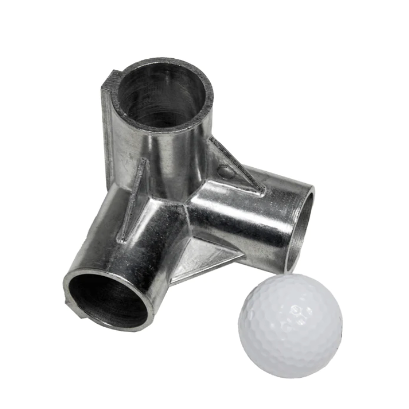 Parbuster Harley Golf Driving Range Net aluminum corner fittings.