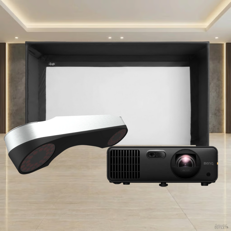 ProTee United VX Pro Golf Simulator Package.