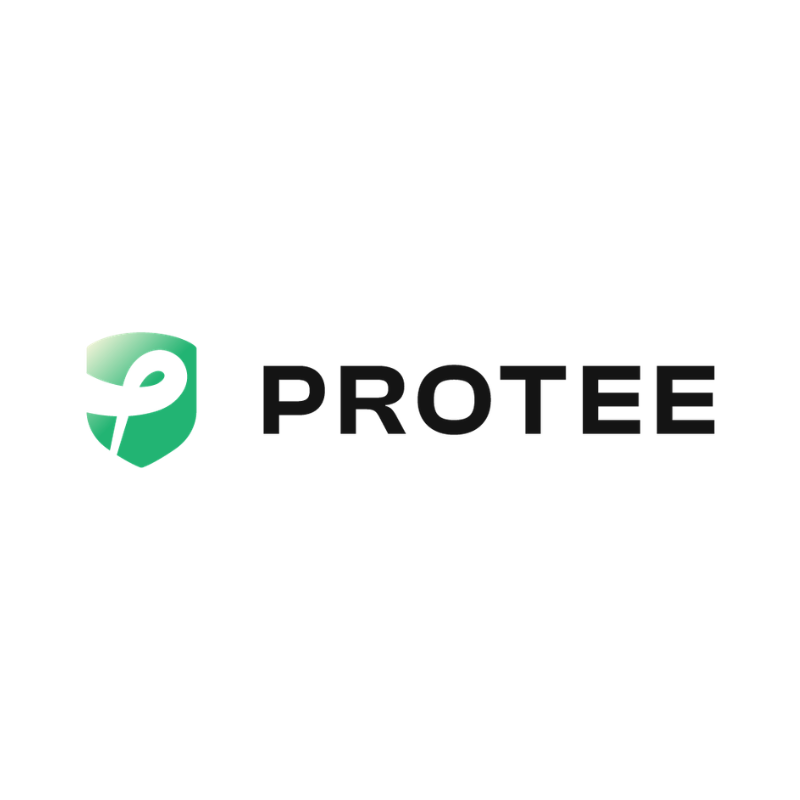 ProTee logo in black and green.