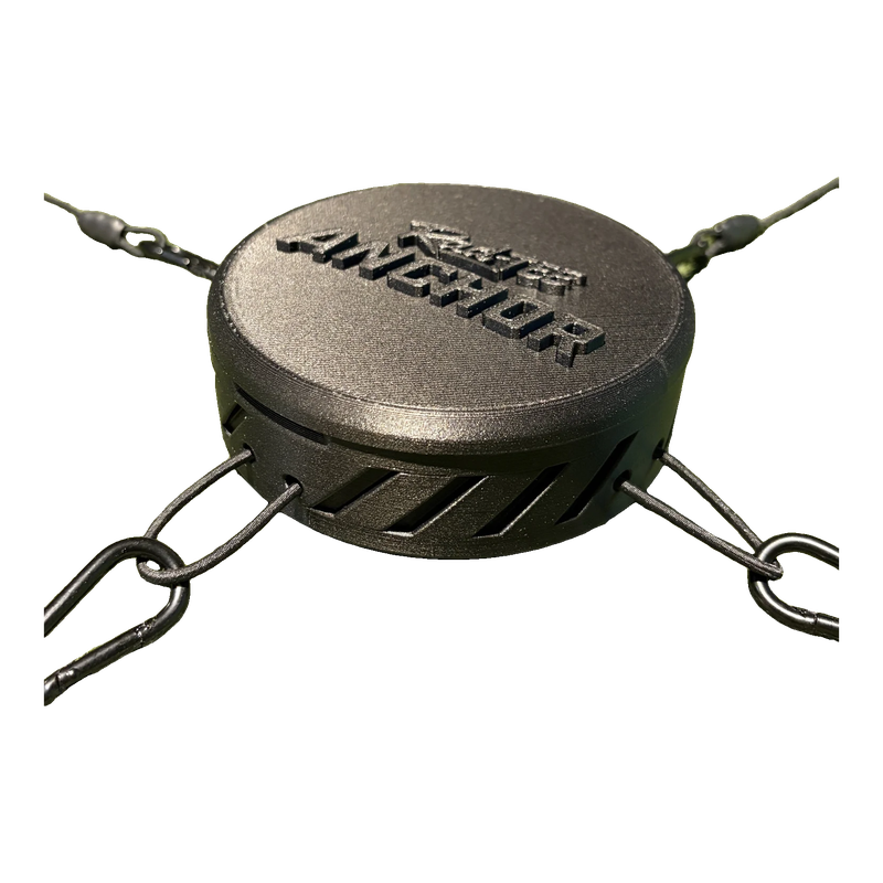 RadTee 4X Anchor Pro System anchor with tether lines.