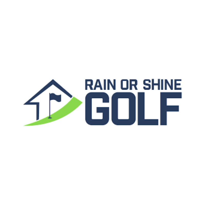 Rain or Shine Golf logo.