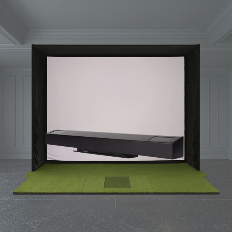 Red Stakes Golf Pro SIG Golf Simulator Package.