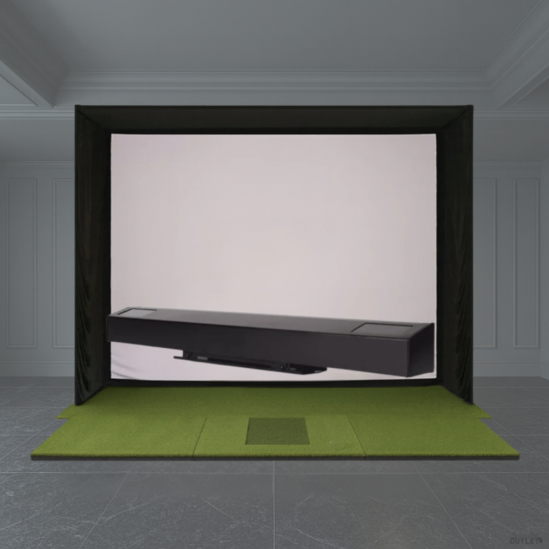 Red Stakes Golf Pro SIG Golf Simulator Package.