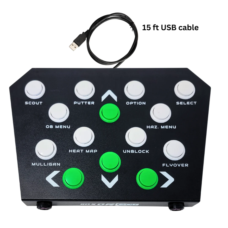 Golf Control Box Roxor Golf Control Box Mag-14 with RXR Putt Trkr - Indoor Golf Outlet