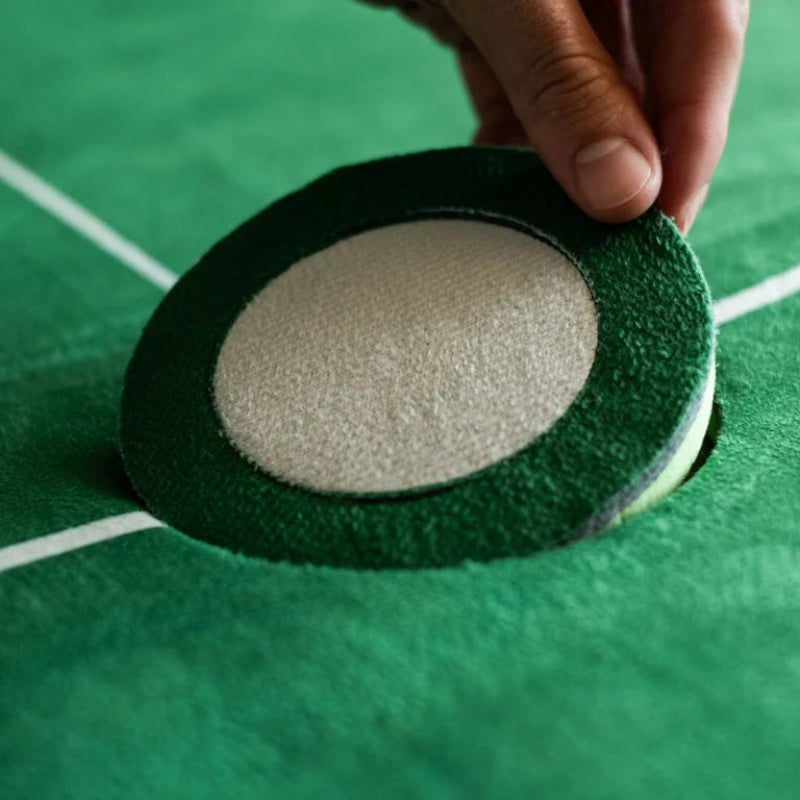 SIG LITE Indoor Putting Green 3x8 adjustable hole cap.