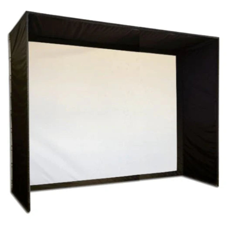 SIG10 Golf Simulator Enclosure side view.