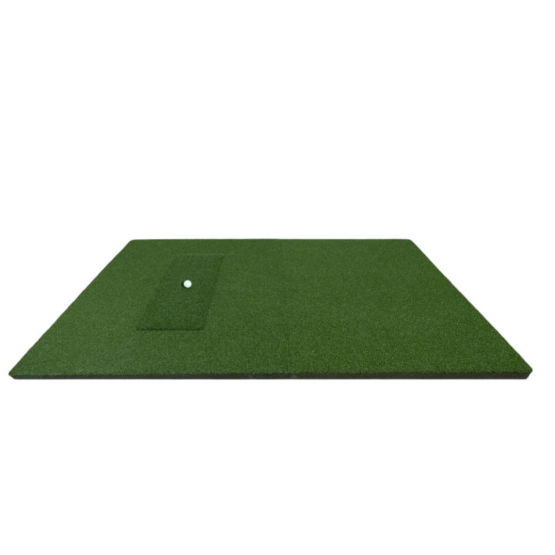 SIGPRO Softy 4 x 7 Golf Mat centered front view.