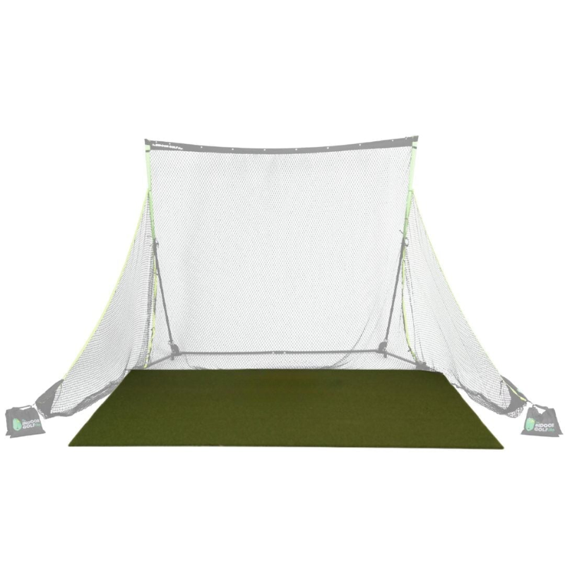 SIGPRO Turf Golf Mat with SIGPRO Golf Net.