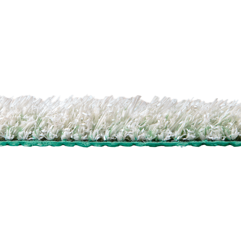 SYNLawn SynSport White Bunker Turf side view.