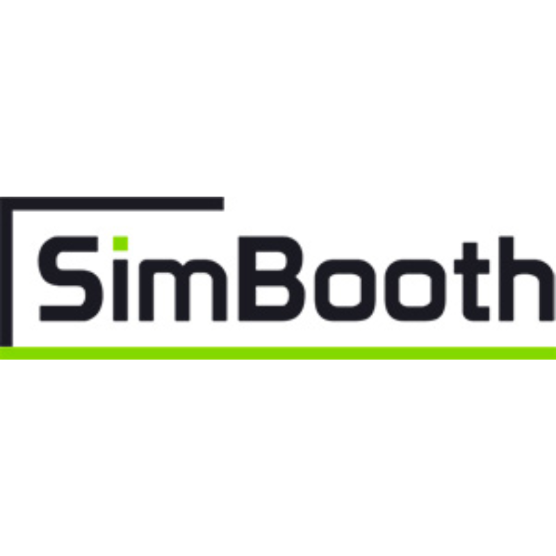 SimBooth logo.