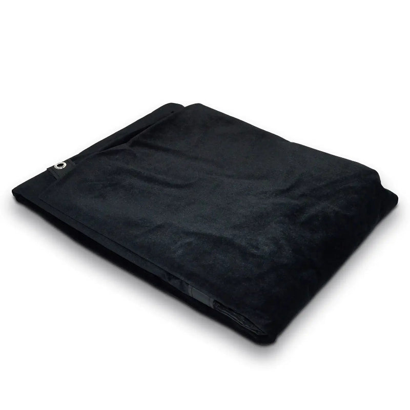 SimSpace Golf Simulator Blackout Screen folded.