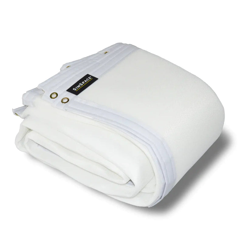 SimSpace Impact & Noise Absorbing Foam Backing folded.