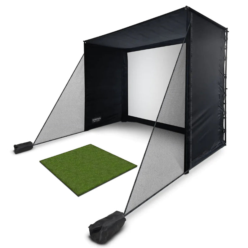 SimSpace Side Netting with enclosure.