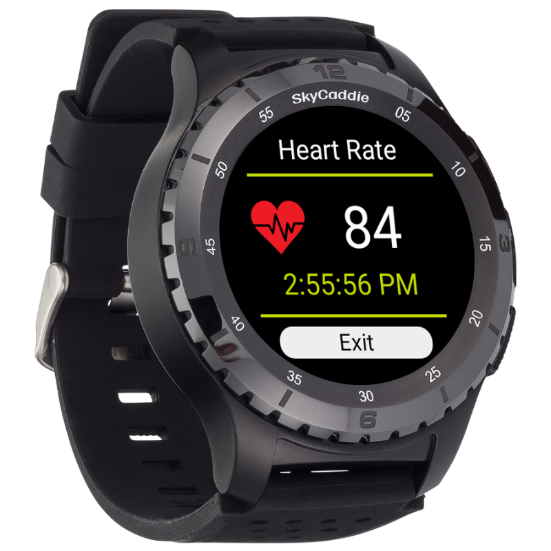 SkyCaddie LX5C heart rate.