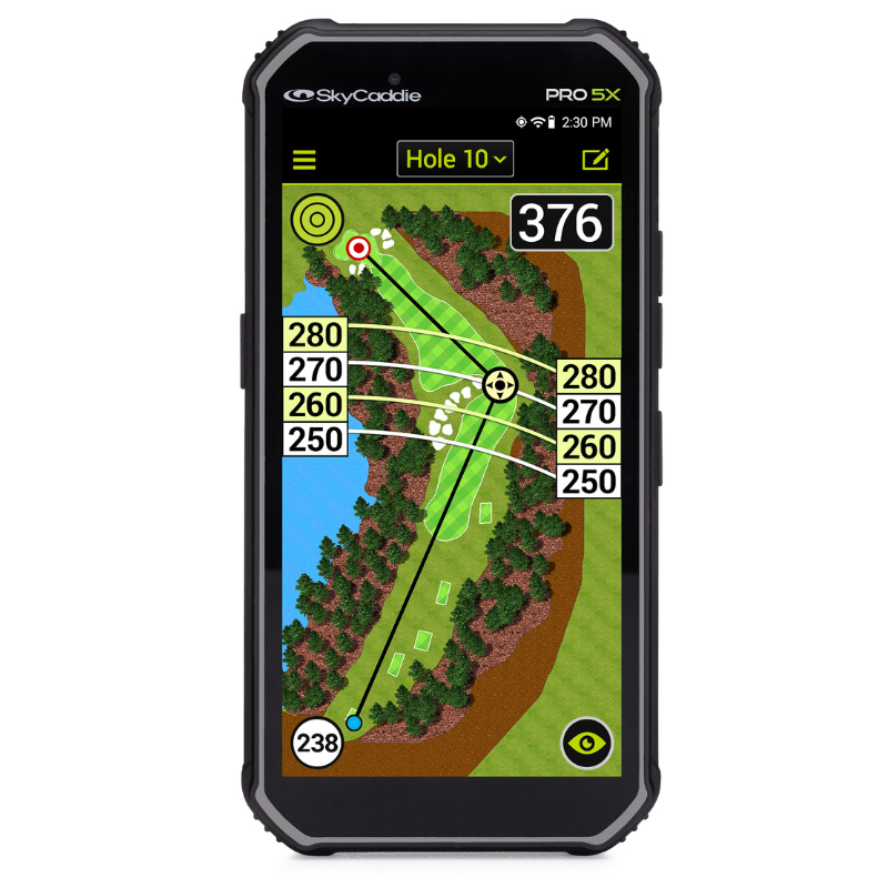 SkyCaddie PRO 5X front view.