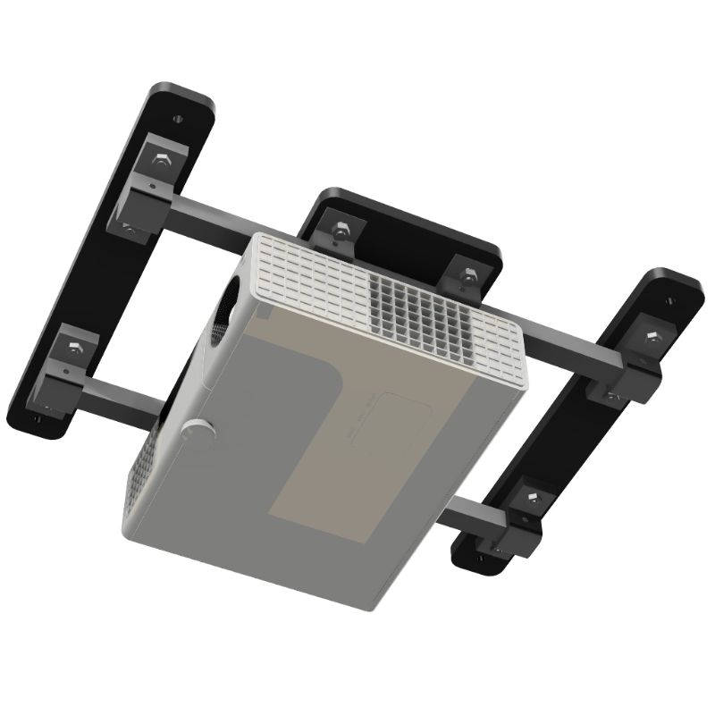 SkyRail Adjustable Sliding Projector Mount below view.
