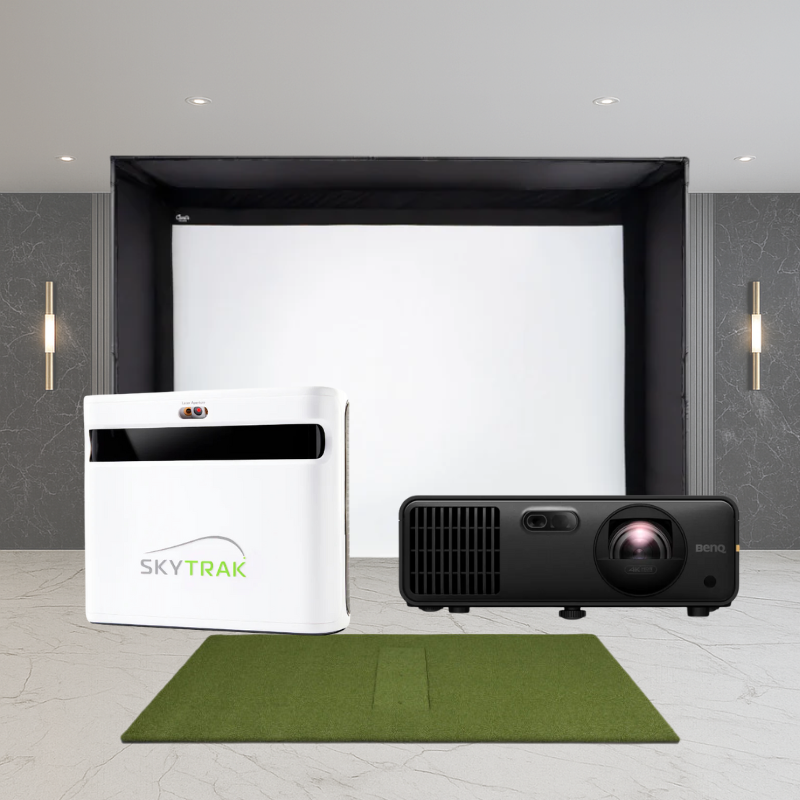 SkyTrak+ DIY Golf Simulator Package.