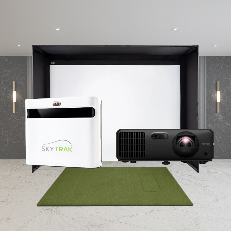 SkyTrak+ DIY Golf Simulator Package.