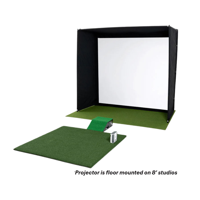 SkyTrak+ Golf Simulator Studio Package Premium complete package with mount.