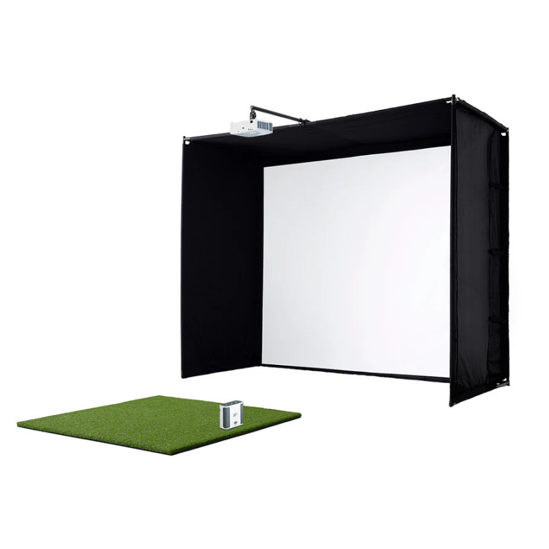 SkyTrak+ Golf Simulator Studio Package Standard complete package without mount.